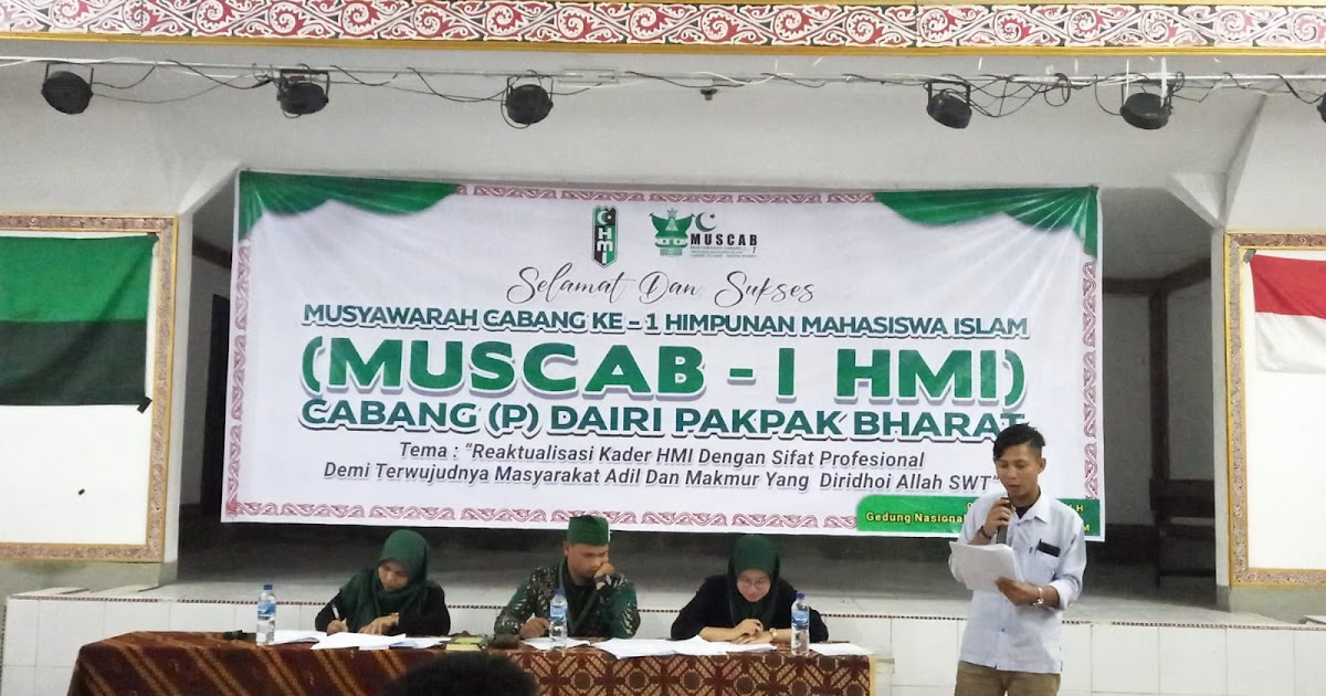 HMI solok Gelar Musyawarah Cabang